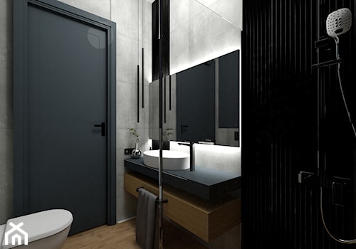 Wizualizacja łazienki - zdjęcie od Your Floor Studio Projektowania Wnętrz