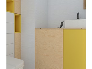 Sklejka w łazience - zdjęcie od Adam Chyliński FIUUdesign
