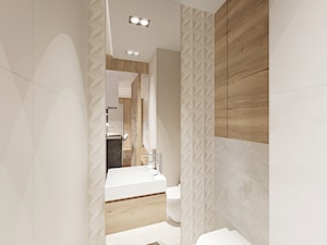 Toaleta z dużym lustrem - zdjęcie od Golaska Studio