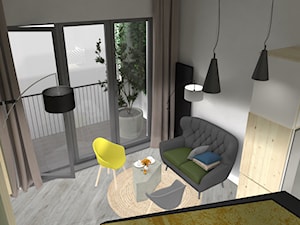 eecoo - minimaxi mieszkanie - Salon, styl skandynawski - zdjęcie od eecoo