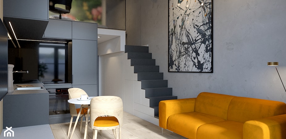 Mieszkanie 25 m² – jak urządzić nowoczesne mieszkanie z antresolą?