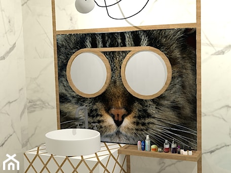 Aranżacje wnętrz - Łazienka: kot w roli głównej- projektymarzeń@wp.pl - projektymarzen. Przeglądaj, dodawaj i zapisuj najlepsze zdjęcia, pomysły i inspiracje designerskie. W bazie mamy już prawie milion fotografii!