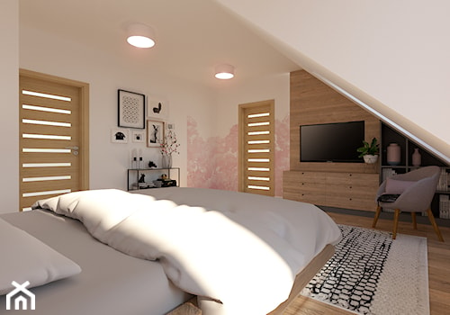 Romantyczna sypialnia - zdjęcie od WZOROWO STUDIO