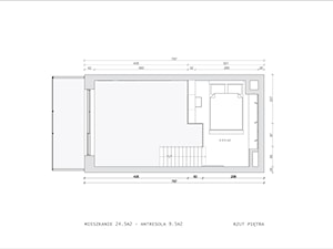 MIESZKANIE 24.5 m2 - Rower na pasach. - zdjęcie od TADEUSZ MIREK architekt