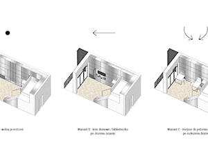 Warianty użytkowania ściany - zdjęcie od mor.e studio