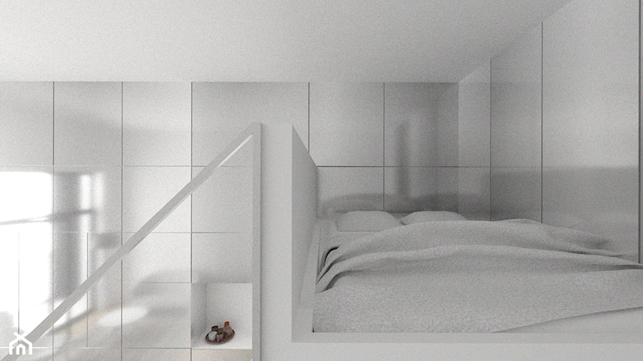 Sypialnia na antresoli - zdjęcie od mor.e studio
