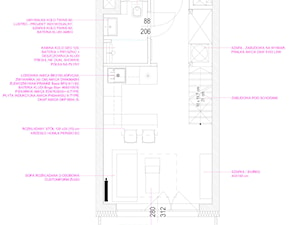 Rzut mieszkania - poziom 0 - zdjęcie od Projekty architektoniczne i wnętrz - Katarzyna Lipka-Sidor