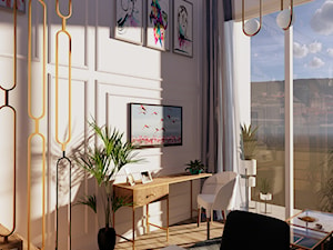 Flamingi - Salon - zdjęcie od Projekty architektoniczne i wnętrz - Katarzyna Lipka-Sidor
