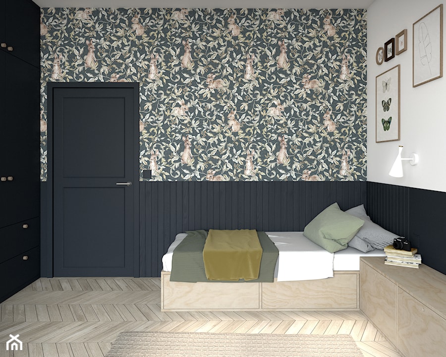 Pokój nastolatki - Pokój dziecka, styl minimalistyczny - zdjęcie od ZKA architekci
