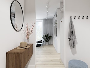 Mieszkanie typu studio - Hol / przedpokój, styl minimalistyczny - zdjęcie od ZKA architekci