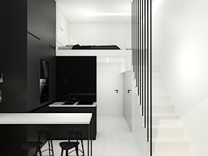 WHITE IS THE NEW BLACK - Salon, styl minimalistyczny - zdjęcie od Marlińska
