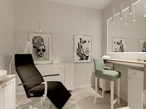 Salon kosmetyczny pod Kaliszem - Wnętrza publiczne, styl nowoczesny - zdjęcie od Pani Od Wnętrz