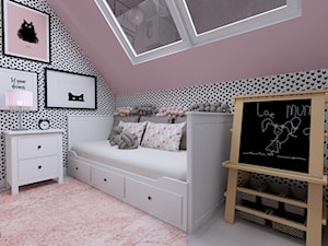 Pokój Julki - Pokój dziecka, styl skandynawski - zdjęcie od Move Me in Studio projektowania wnętrz Nowy Sącz