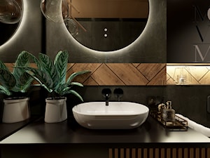 Łazienka, styl nowoczesny - zdjęcie od Move Me in Studio projektowania wnętrz Nowy Sącz