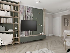 Mieszkanie Modern Classic - Salon, styl glamour - zdjęcie od Move Me in Studio projektowania wnętrz Nowy Sącz