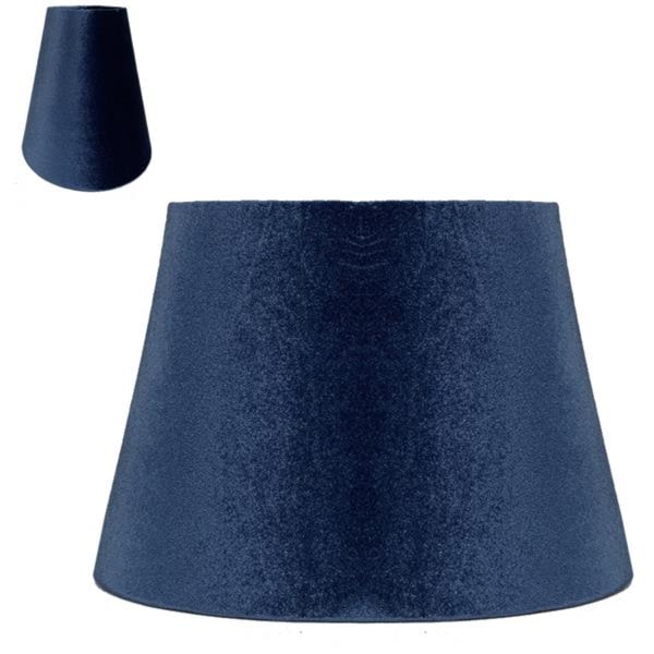 abażur do lampy stołowej niebieski stożek elipsa - zdjęcie od hurtownia florystyczna Canpol Bis - Homebook