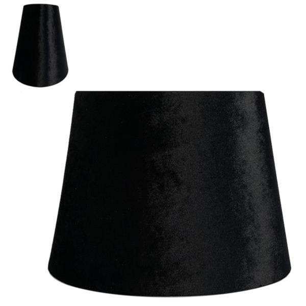 abażur do lampy stołowej czarny elipsa stożek - zdjęcie od hurtownia florystyczna Canpol Bis