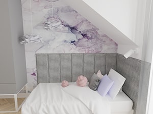Pokój nastolatki - fioletowe obłoki - zdjęcie od Home Effect