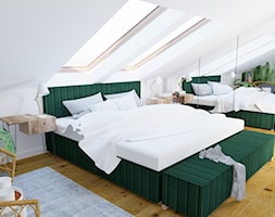 sypialnia w zgodzie z naturą - zdjęcie od Home Effect - Homebook