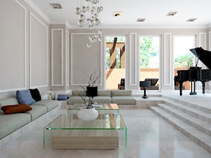 Apartament - Salon, styl tradycyjny - zdjęcie od Polina Lesnikova • Projektowanie wnętrz •