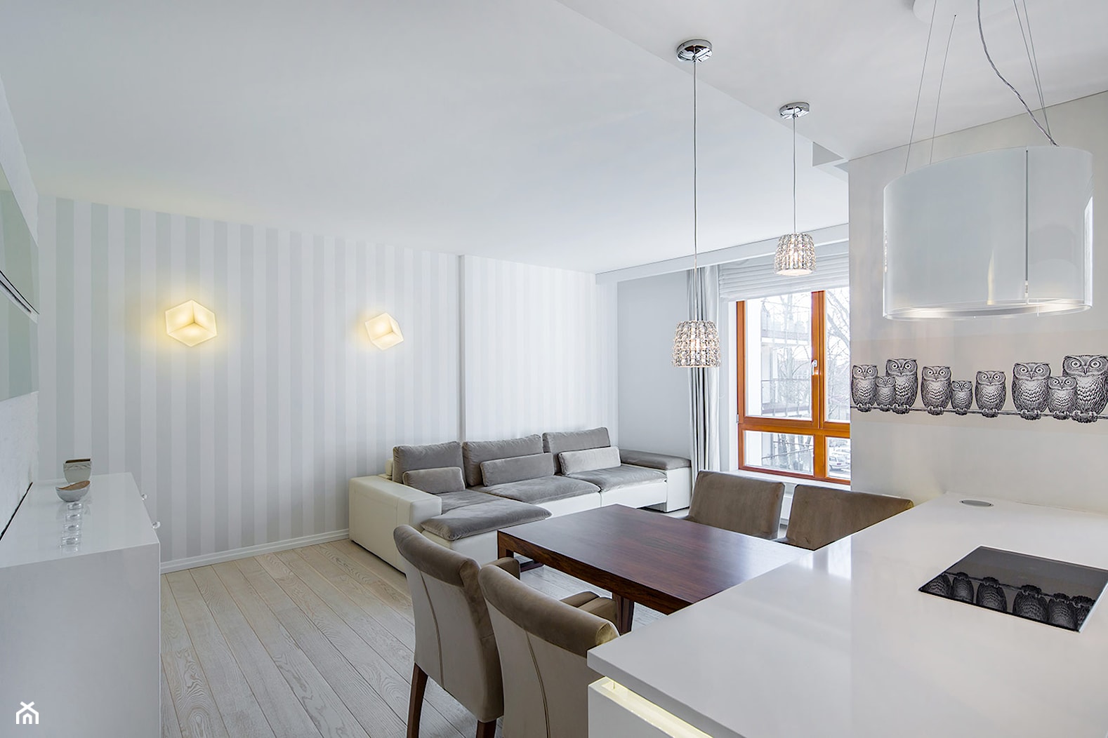 Apartament Aquarius – Sopot - Salon, styl nowoczesny - zdjęcie od Magdalena Ubysz - Fotografia architektury i wnętrz - Homebook