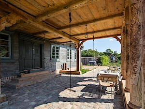 Dom podcieniowy – Mikoszewo - Taras - zdjęcie od Magdalena Ubysz - Fotografia architektury i wnętrz