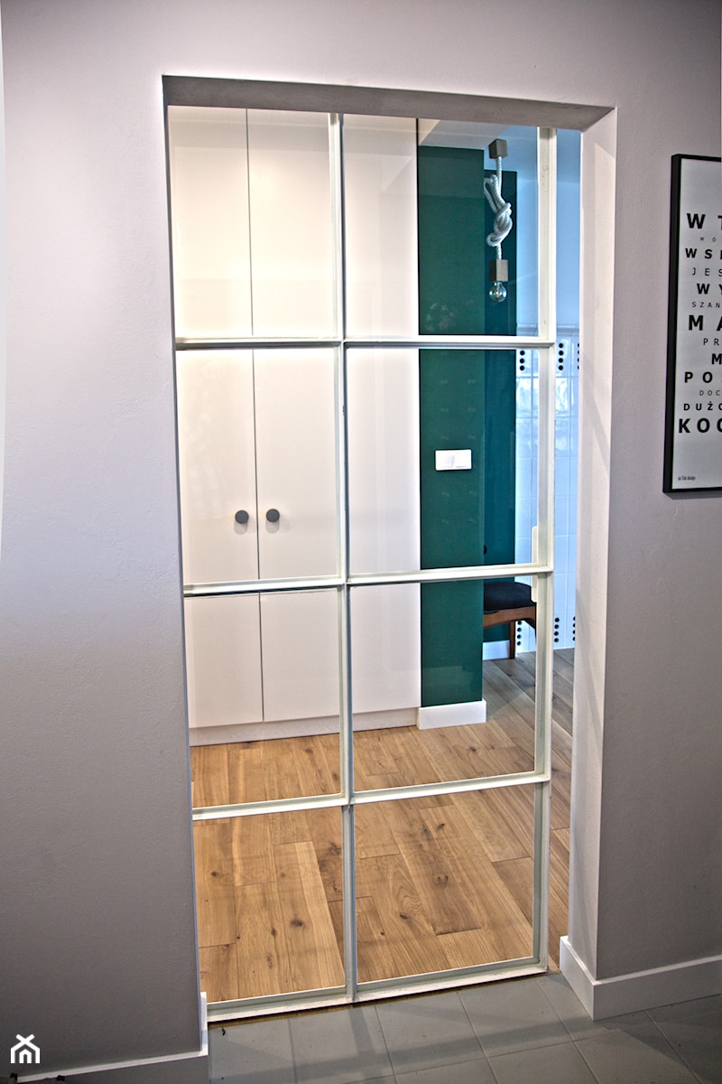 Drzwi loft przesuwne białe - zdjęcie od Sophie Homestyle