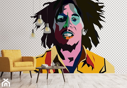 Bob Marley - fototapeta Myloview - zdjęcie od myloview.pl