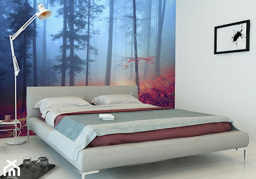 Sypialnia w intrygującym lesie - zdjęcie od DekoSzop