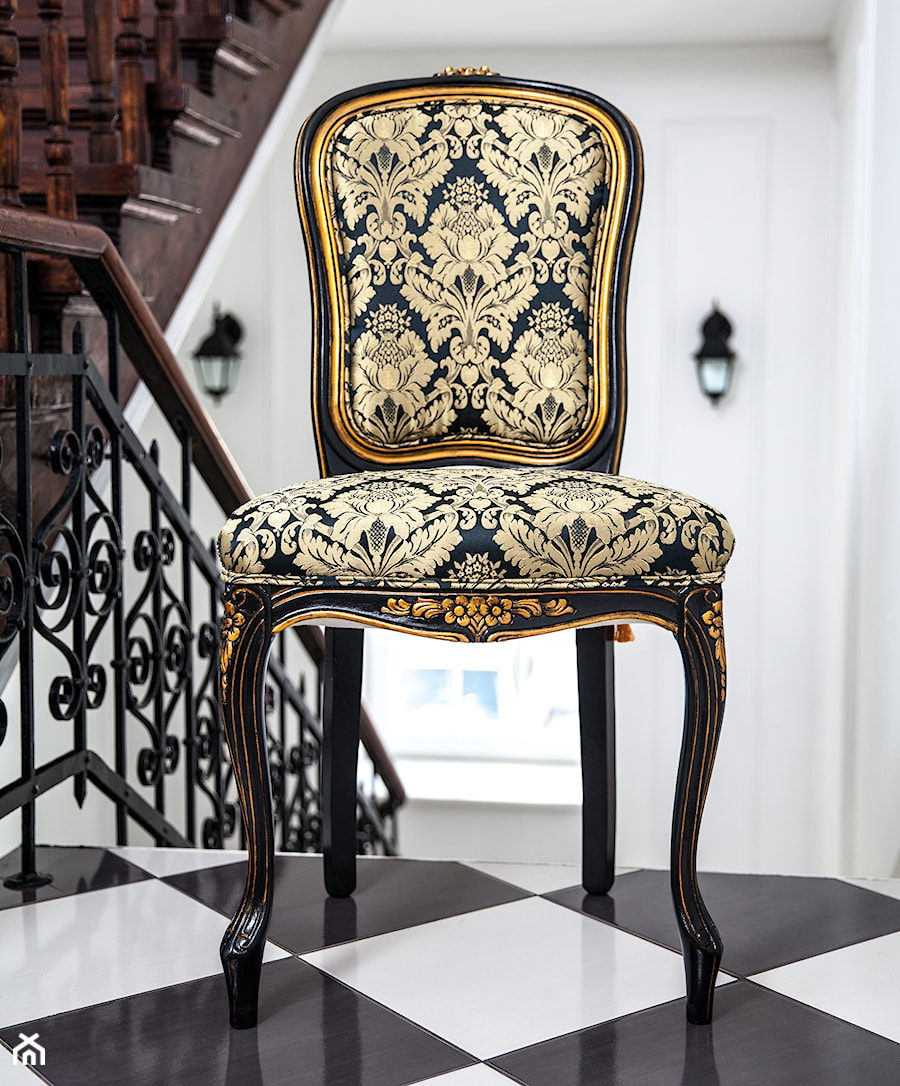 Krzesło pałacowe w stylu Ludwika XV - zdjęcie od Art and Craft Italian and French Antiques Design