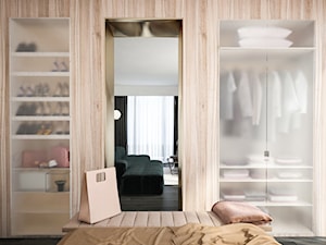 Apartament - Średnia sypialnia, styl nowoczesny - zdjęcie od Madde studio