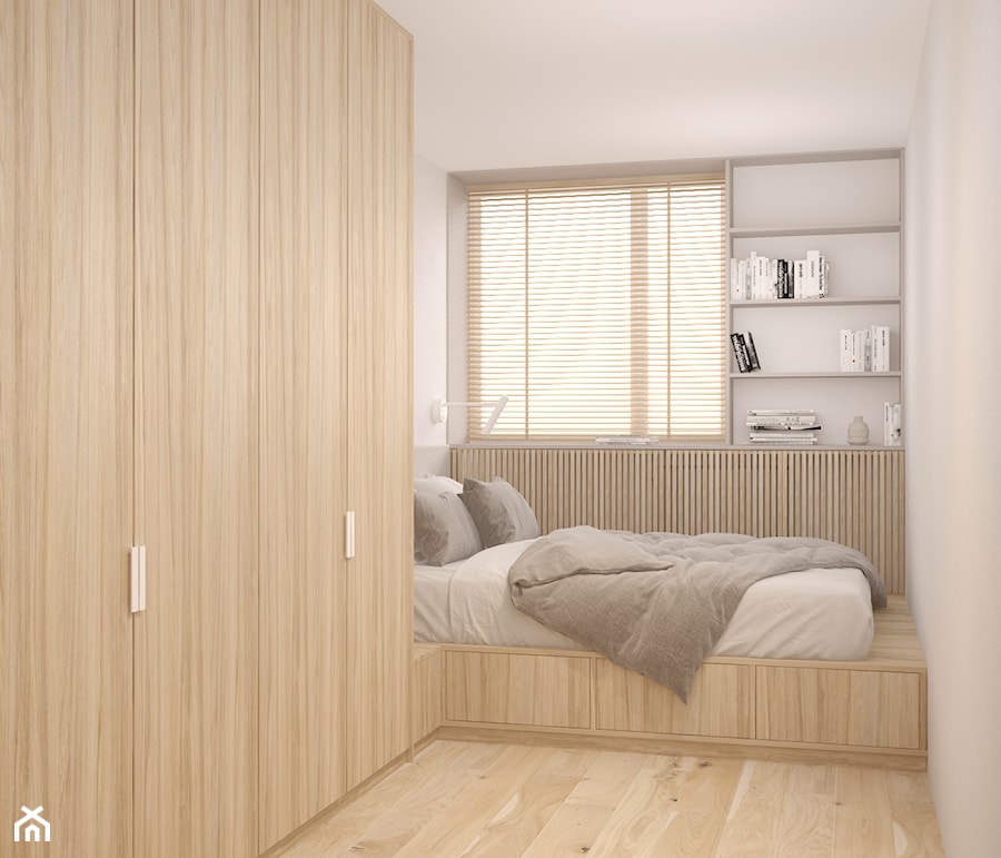 Czas na zmiany - Sypialnia, styl minimalistyczny - zdjęcie od Madde studio