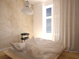 Mieszkanie w kamienicy - Sypialnia, styl minimalistyczny - zdjęcie od Madde studio