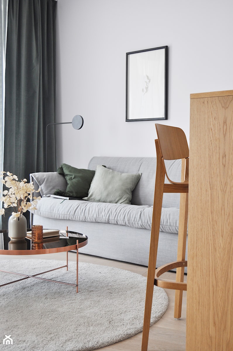 Apartament OVO - Salon, styl nowoczesny - zdjęcie od Madde studio