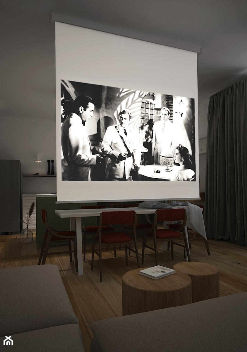 Mieszkanie w kamienicy - Salon, styl vintage - zdjęcie od Madde studio