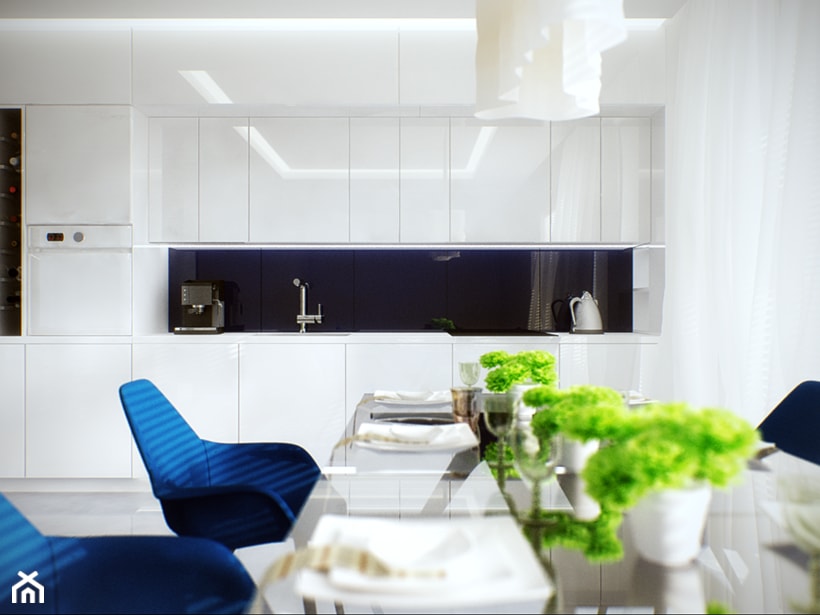 Mieszkanie dla dwojga - Kuchnia, styl nowoczesny - zdjęcie od M!kaDesign