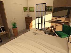 Pokój Cytryn w Pensjonacie - zdjęcie od eMKa Plan - Projektowanie Wnętrz