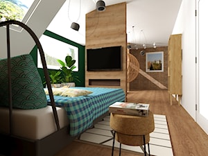 Sypialnia - zdjęcie od eMKa Plan - Projektowanie Wnętrz