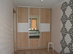 Mieszkanie w wielkiej płycie - spełnione marzenie - Sypialnia, styl skandynawski - zdjęcie od Natalia Greń 2