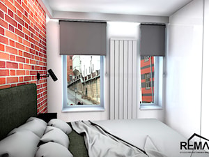 Mieszkanie na Starym Mieście w Szczecinie - Sypialnia - zdjęcie od REMA DESIGN studio projektowania wnętrz