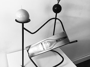 metalowy stojak ze świeczką - zdjęcie od MOTOMIND S.C.