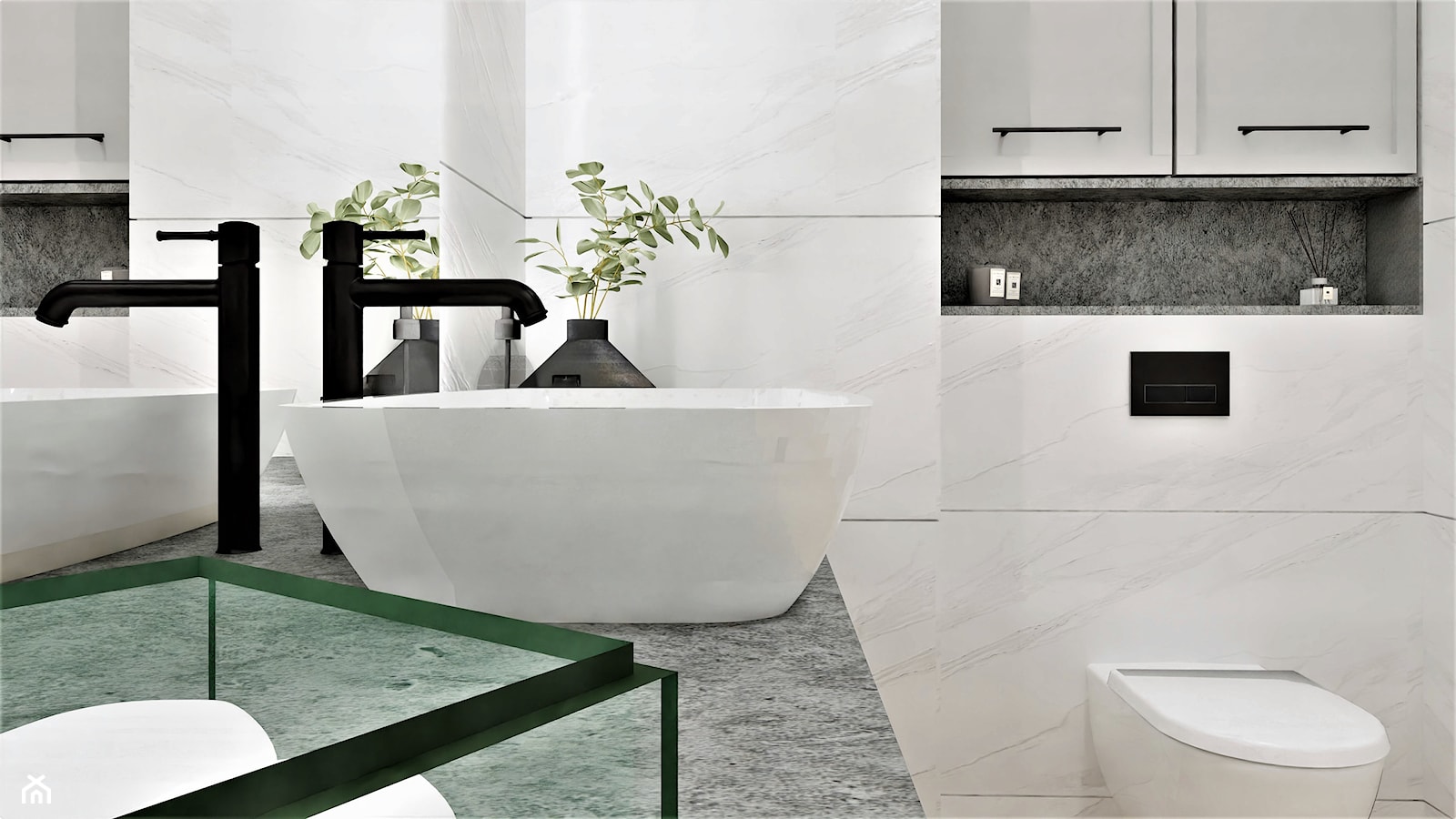Łazienka | elegant & cosy - zdjęcie od Rzutem na kartkę - Homebook