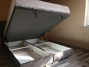 Łóżko z materacami Magniflex i Hilding - Sypialnia, styl tradycyjny - zdjęcie od Sypialnie Roxa