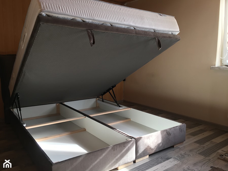 Łóżko z materacami Magniflex i Hilding - Sypialnia, styl tradycyjny - zdjęcie od Sypialnie Roxa