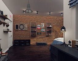 Pokój nastolatka w stylu loftowym - zdjęcie od Katarzyna Czaplińska Interior Design - Homebook