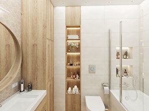 Łazienka w stylu ekologicznym - zdjęcie od Katarzyna Czaplińska Interior Design