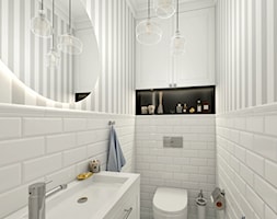 WC w stylu skandynawskim - zdjęcie od Katarzyna Czaplińska Interior Design - Homebook