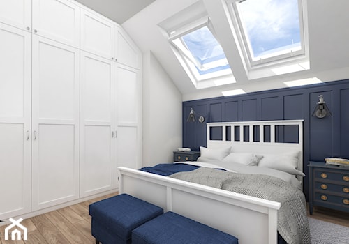 Sypialnia w stylu skandynawskim - zdjęcie od Katarzyna Czaplińska Interior Design