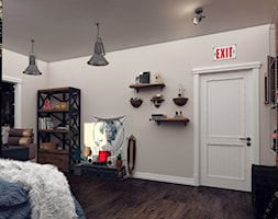 Pokój nastolatka w stylu loftowym - zdjęcie od Katarzyna Czaplińska Interior Design - Homebook
