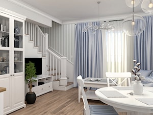 Salon w stylu skandynawskim - zdjęcie od Katarzyna Czaplińska Interior Design